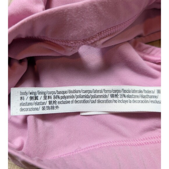 Pink Victoria's Secret Size XL Bralette Set Of 2 Bras Triangle Stretch Cute - Picture 11 of 11